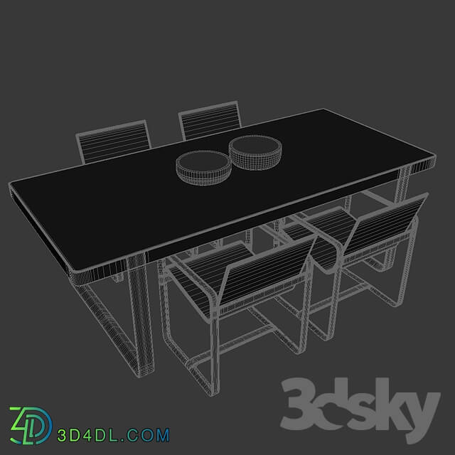 Table _ Chair - Tribu Armchair_ Table