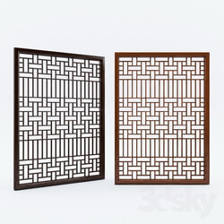 Other decorative objects - Lattice Screen Panel 