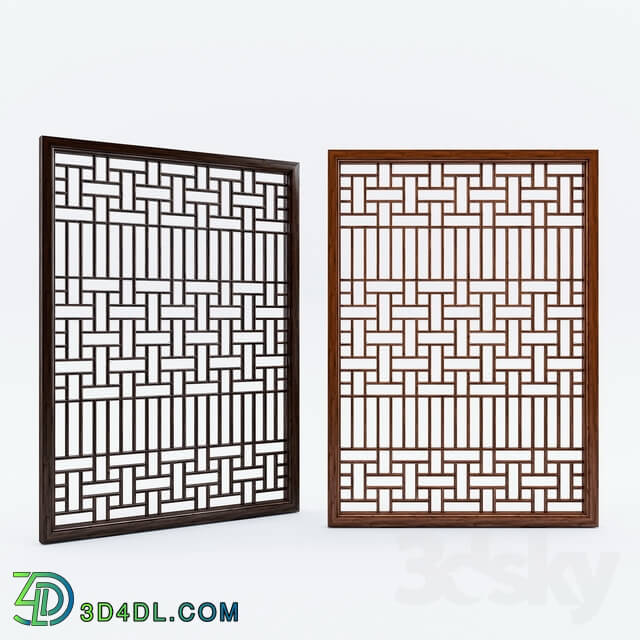 Other decorative objects - Lattice Screen Panel