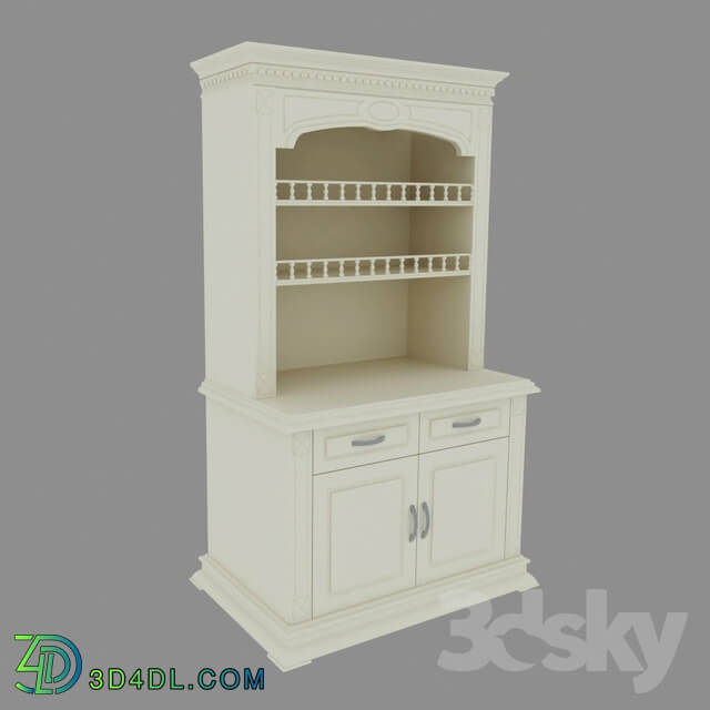 Wardrobe _ Display cabinets - Combined cabinet _buffet_ _Verdi Lux 2_1_
