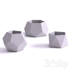 Vase - Concrete pots 