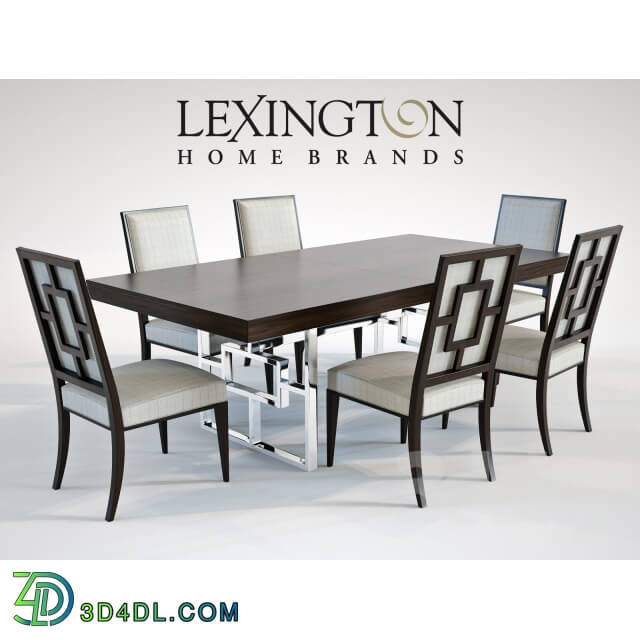 Table _ Chair - Lexington MONROE DINING TABLE _amp_ LEIGH SIDE CHAIR