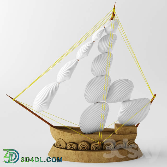 Other decorative objects - Decorative_boat_ Handmade