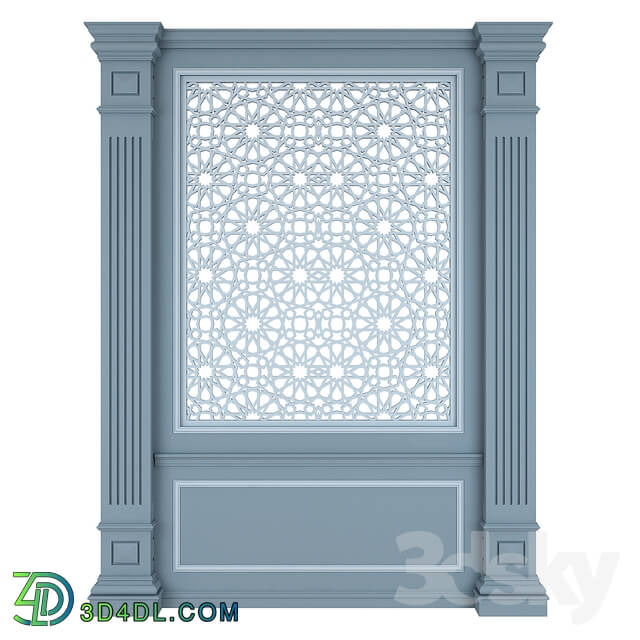 Decorative plaster - Column TV 02