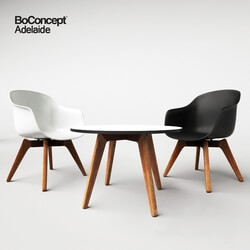 Table _ Chair - BoConcept Adelaide_ chair and table 