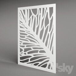 Decorative plaster - Wall panel 01 