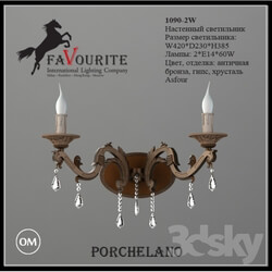 Wall light - Favourite 1090-2W Sconce 