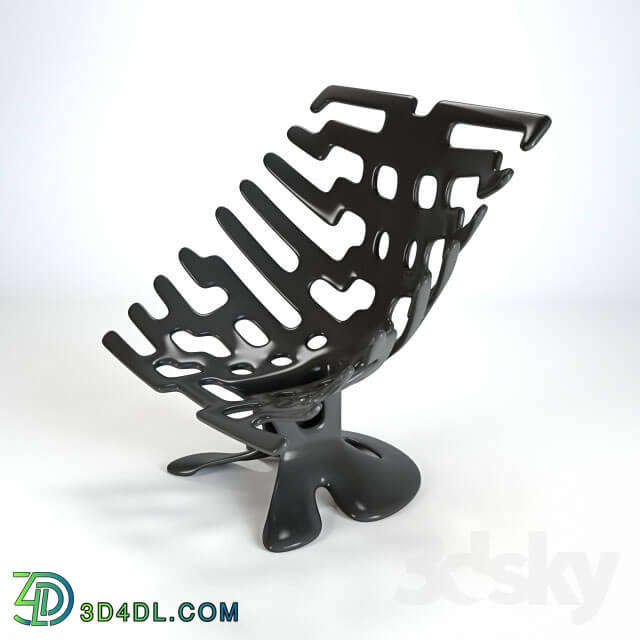 Arm chair - Plastic chair for the garden