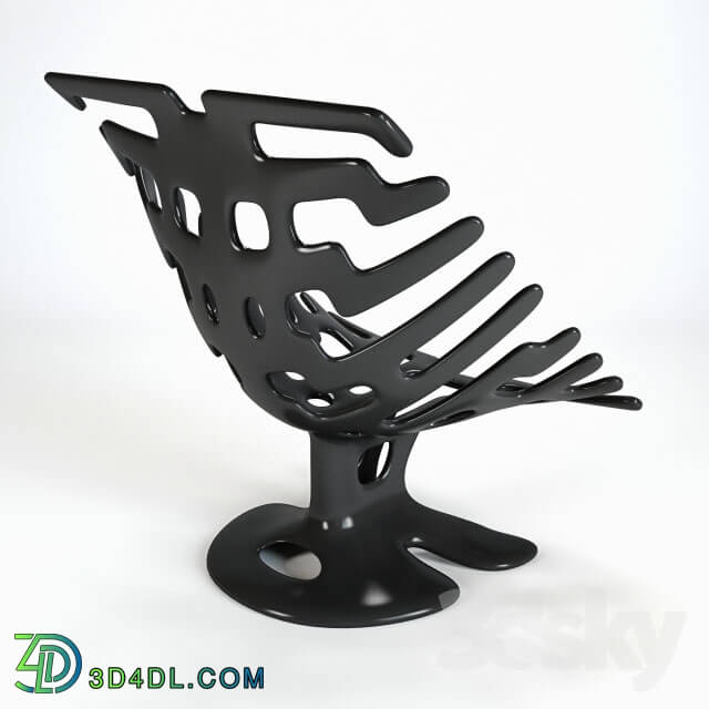 Arm chair - Plastic chair for the garden