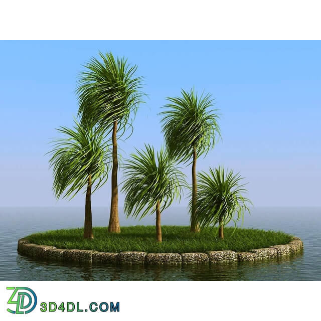 3dMentor HQPalms-03 (53) ponytail palm wind