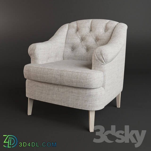 Arm chair - Armchair WhiteM