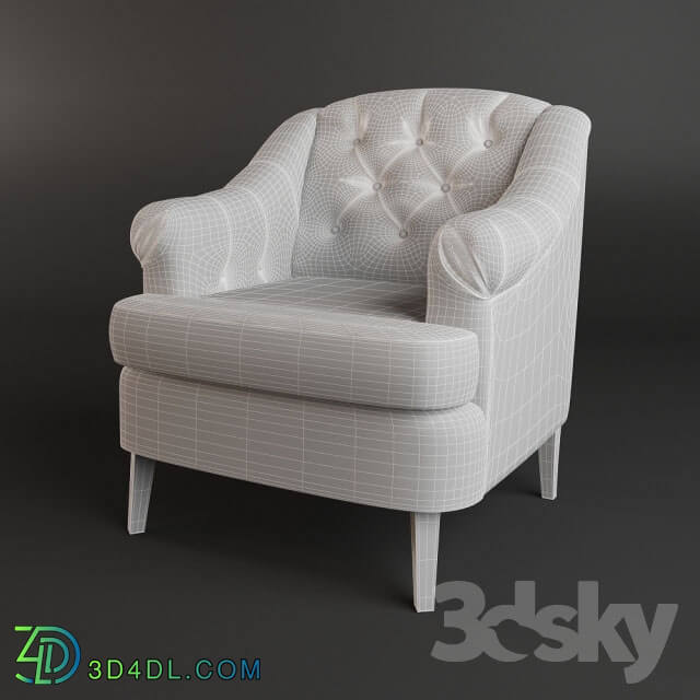 Arm chair - Armchair WhiteM