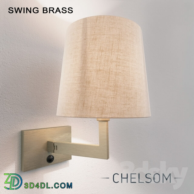 Wall light - SWING BRASS table lamp