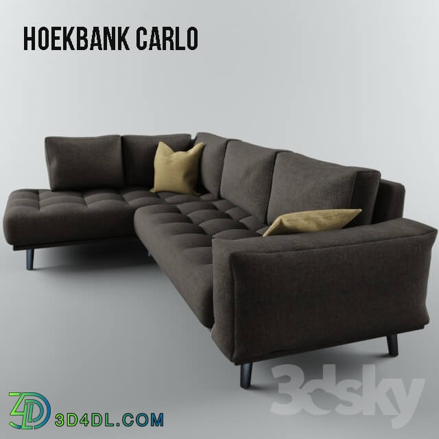 Sofa - Sofa Hoekbank Carlo