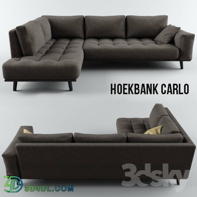 Sofa - Sofa Hoekbank Carlo