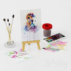 Other decorative objects - drawing set 