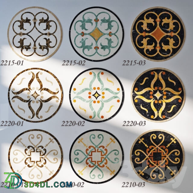 Other decorative objects - The Medallion Outlet art.2210.2215.2220 part-2