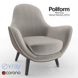 Arm chair - Poliform_ Mad King 