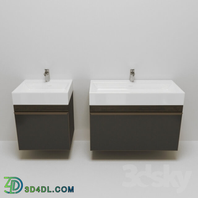 Bathroom furniture - Stand KERAMAG 835_161 Citterio