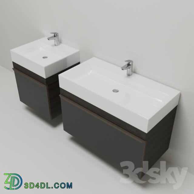 Bathroom furniture - Stand KERAMAG 835_161 Citterio