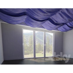 Curtain - Drapery for ceiling 