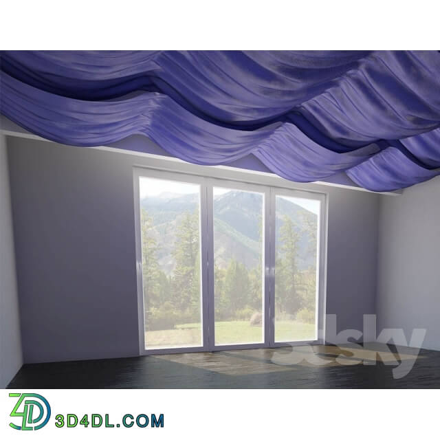 Curtain - Drapery for ceiling