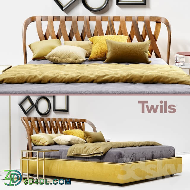 Bed - Bed Natural Twils