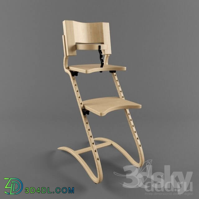 Table _ Chair - Scalable high chair