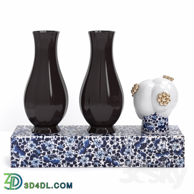 Vase - Moooi Delft Blue No. 10