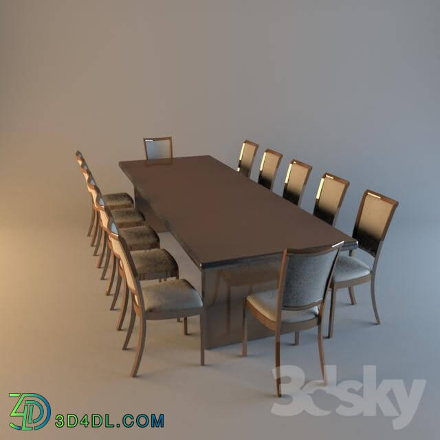 Table _ Chair - Table with chairs