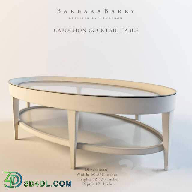 Table - Barbara Barry_CABOCHON COCKTAIL TABLE