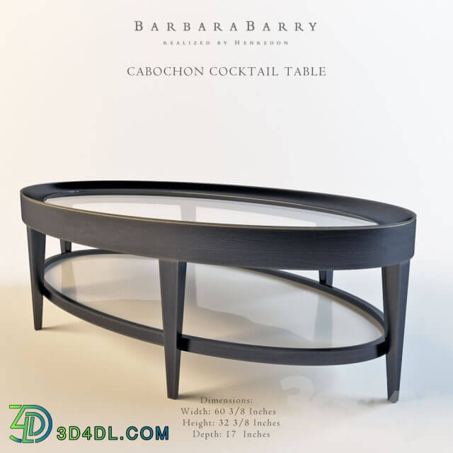 Table - Barbara Barry_CABOCHON COCKTAIL TABLE