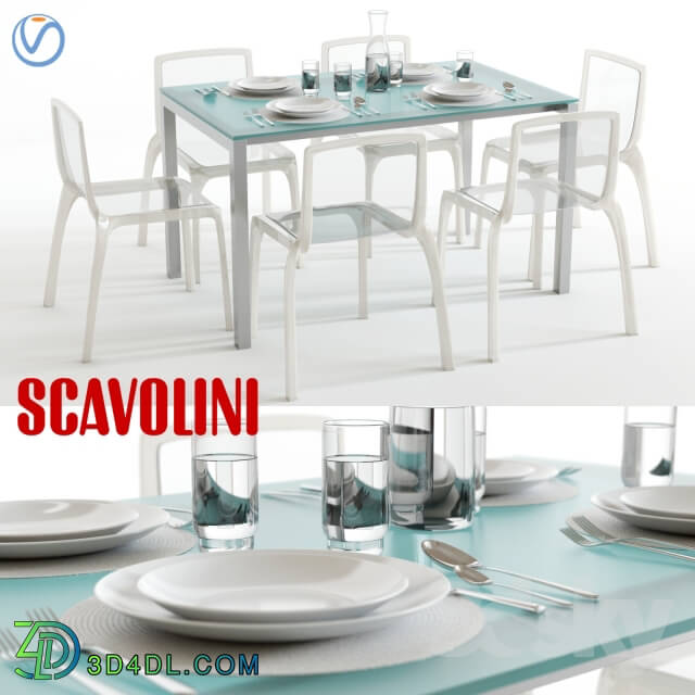 Table _ Chair - Scavolini Axel and Miss You