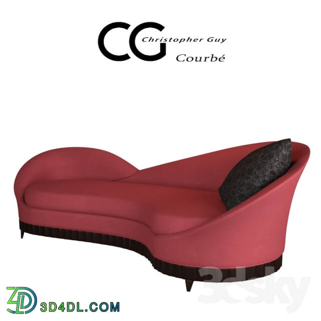 Sofa - Sofa Courbe Christopher Guy