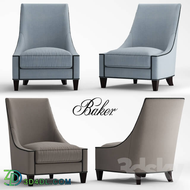 Arm chair - Armchair baker BEL AIR LOUNGE CHAIR