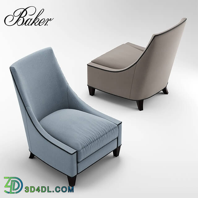 Arm chair - Armchair baker BEL AIR LOUNGE CHAIR