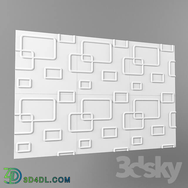 Other decorative objects - 3d bamboo panel