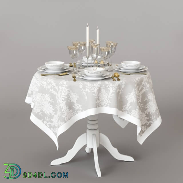 Tableware - Serving roundtable