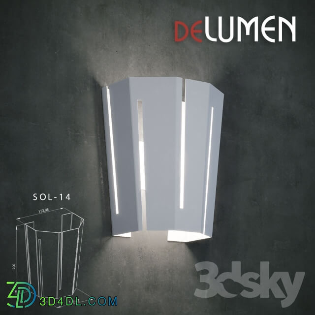 Wall light - deLUMEN_SOL-14