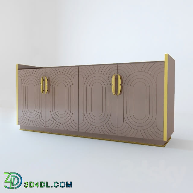 Sideboard _ Chest of drawer - Locker Madia Offset