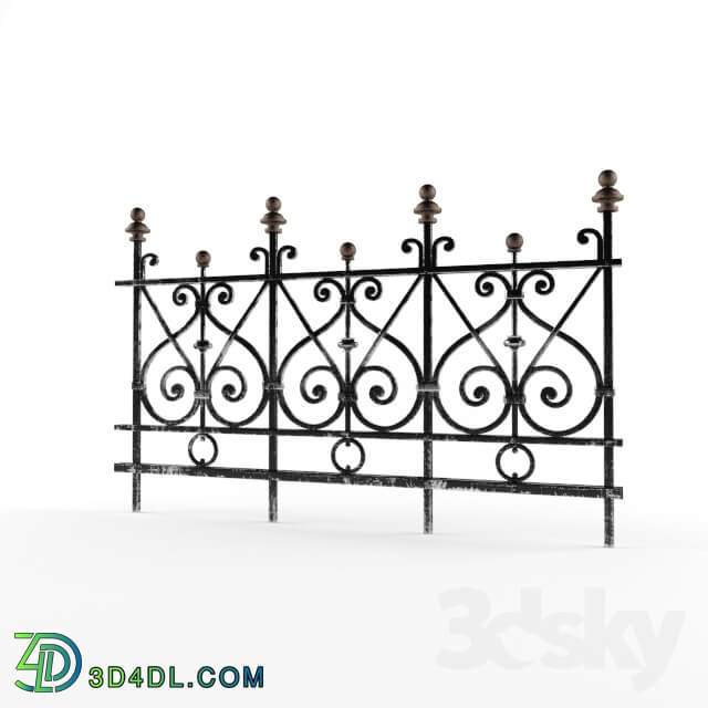 Other architectural elements - wrought fence