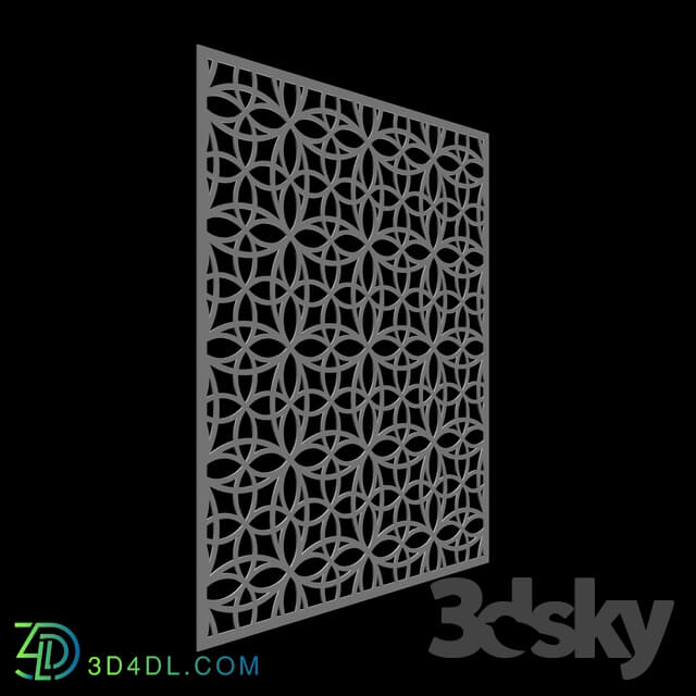 3D panel - AlteroStyle Carved panel from MDF РГ0015 ОМ