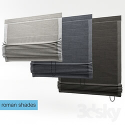 Curtain - Roman blinds 