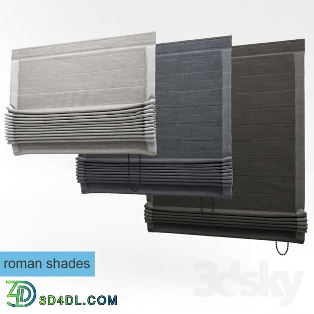 Curtain - Roman blinds