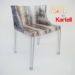 Chair - Chair Mademoiselle Lenny Kravitz for Kartell 