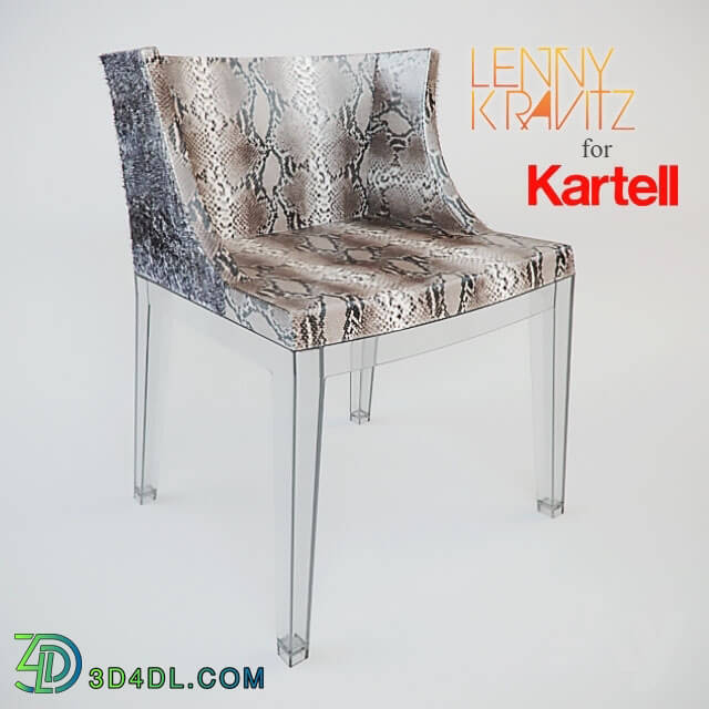Chair - Chair Mademoiselle Lenny Kravitz for Kartell
