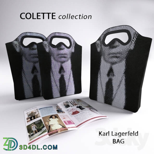 Other decorative objects - Karl Lagerfeld BAG by Colette Collection