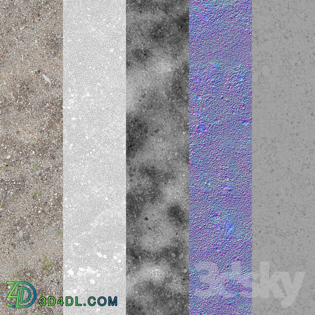 Miscellaneous - Seamless ground texture 3