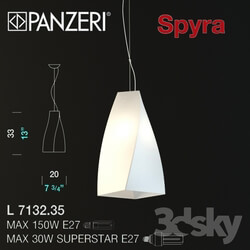 Ceiling light - Panzeri Spyra l7132.35 