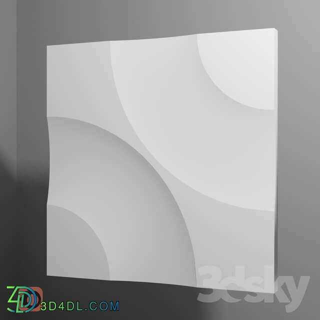 3D panel - Gypsum 3D panel _Core_